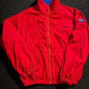 Men's Vintage Ralph Lauren Red Polo Sport Jacket Size Medium